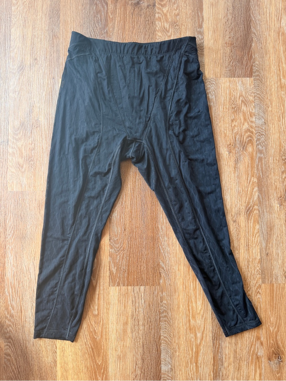 Savage X Fenty Women's mesh Black Leggings